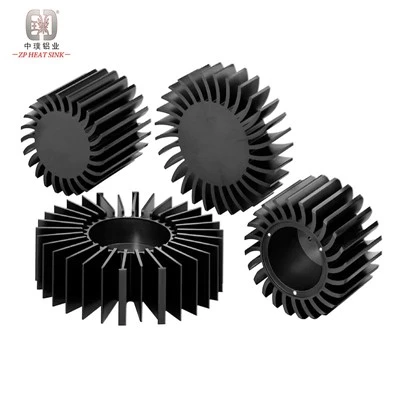 Cylindrique ki ap dirije aliminyòm extrusion chalè koule